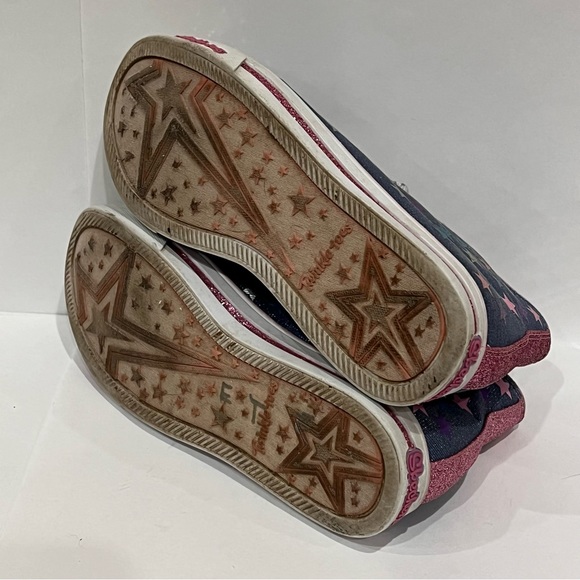 Sketchers Twinkle Toes Light Up Shiny Stars Size 1 - Picture 6 of 10